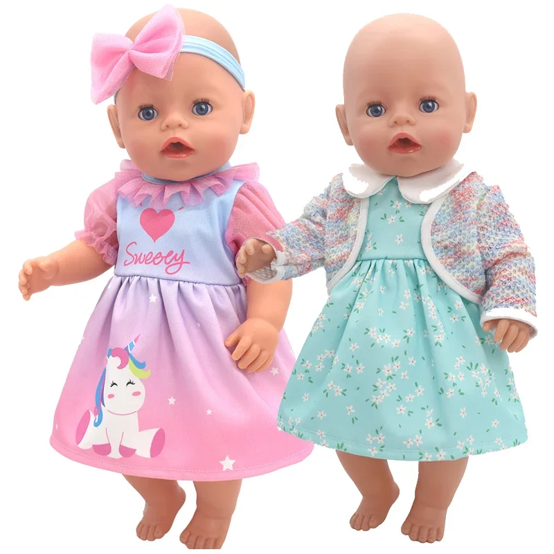 17 Inch Baby Doll Ballet Lace Dress 18 Inch Doll Dress Doll Clothes