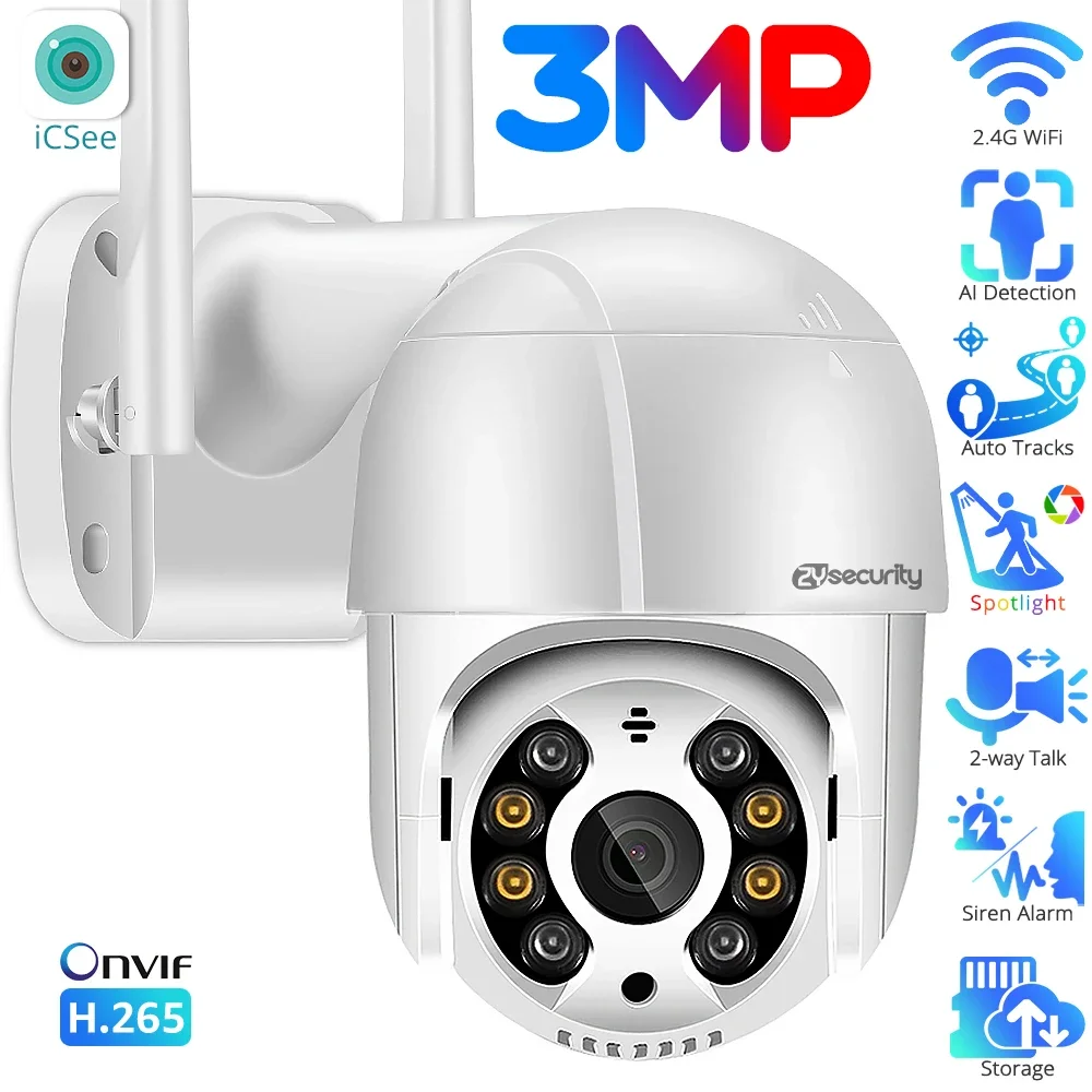 3MP Wifi Ptz Camera… - image