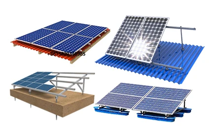 Solar Energy Home Power System Complete Photovoltaic Set 12kw 12000watt Hybrid Kit MPPT Controller Solar Panel Pv Inverter