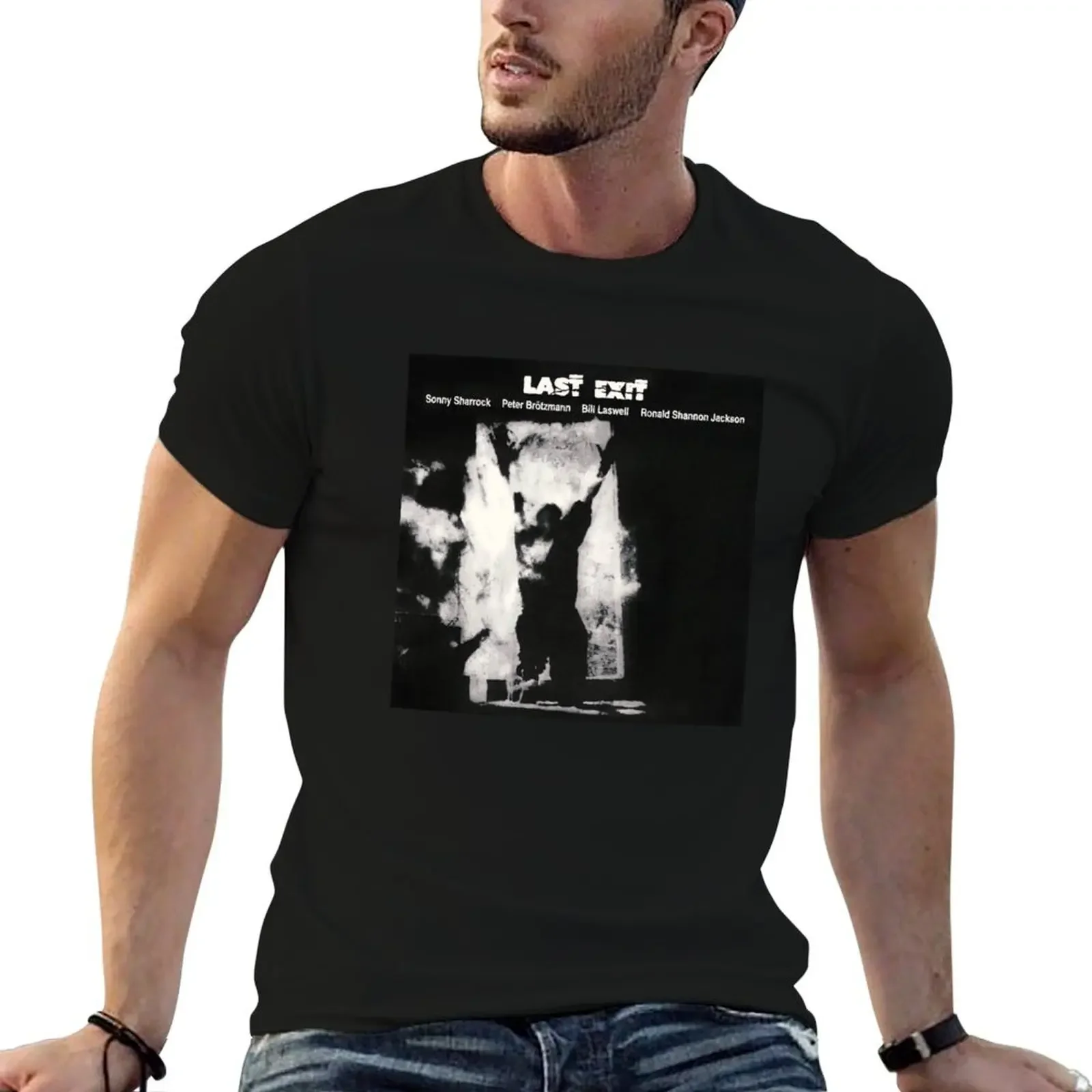 Last Exit album artwork T-Shirt anime clothes sweat new edition shirts men