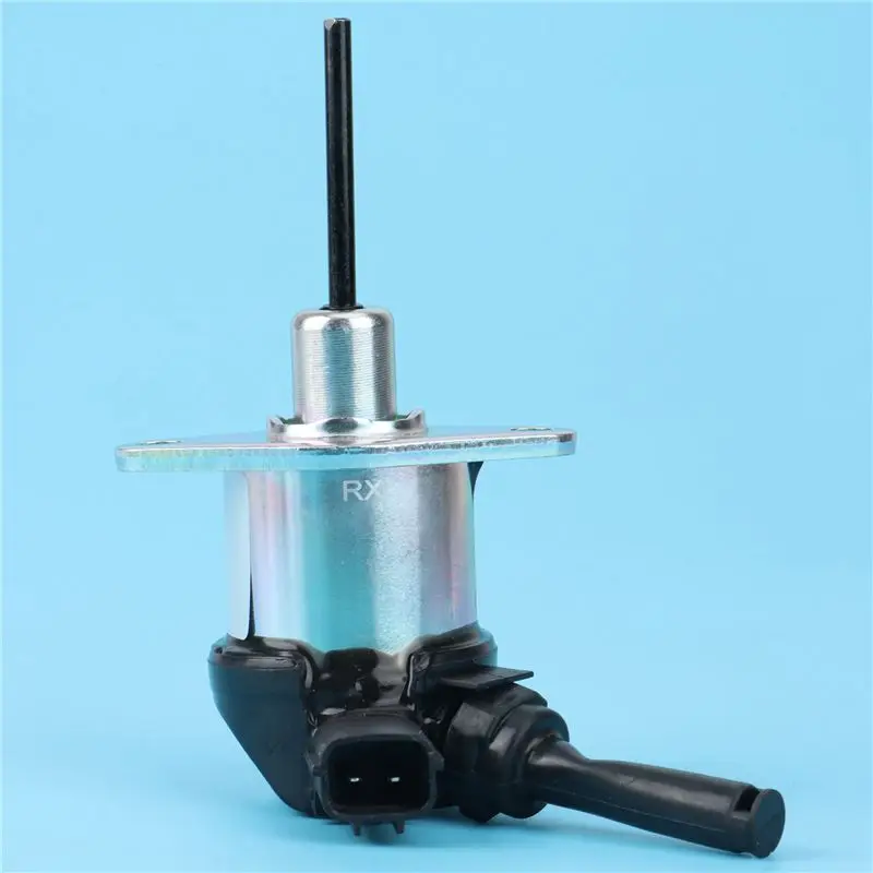 A36T-2X 12V Fuel Shut Off Solenoid 1A021-60017 For Kubota D1503 D1703 D1803 Tractor Mower Replace