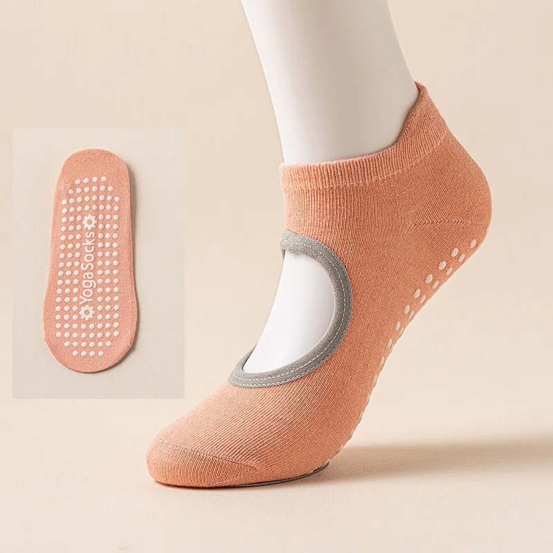 

Professional Women Yoga Socks for Gym Indoor Sports and Fitness Breathable Silicone Anti-slip Ballet Pilates Dance Sports Socks