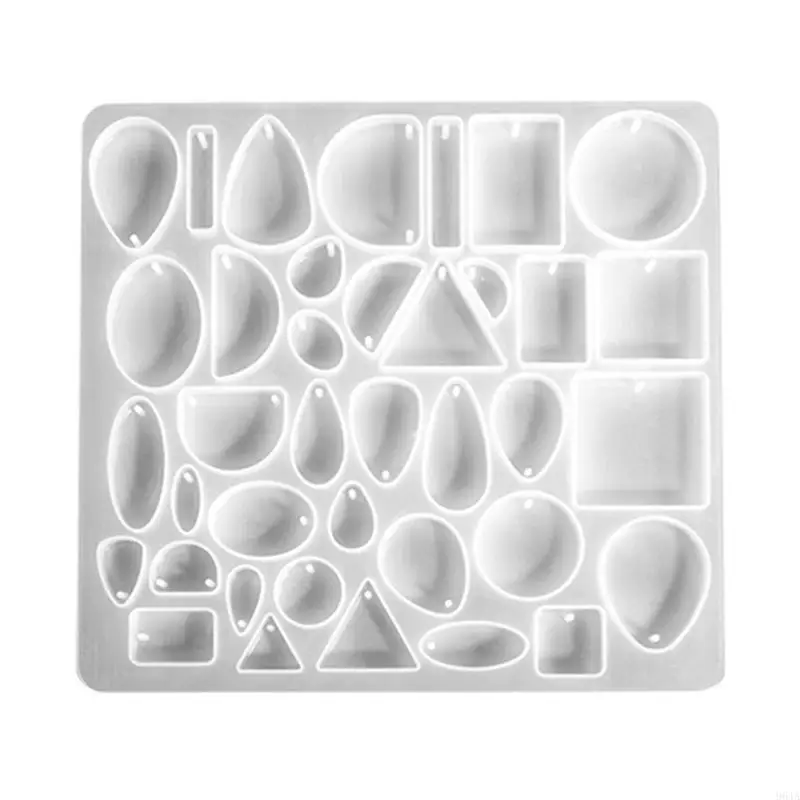

Cabochons Resin Molds Silicone Pendant Resin Mould for DIY Jewelry Making 964A