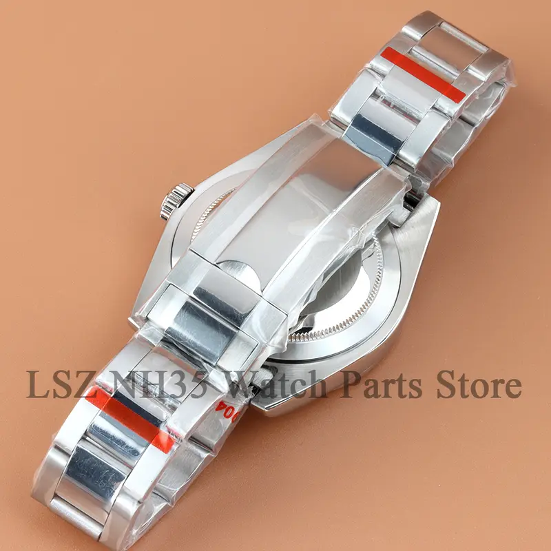 For 36mm/39mm Datejust Case Stainless Steel NH35 Watch Case Fit Seiko NH35 NH36 Movement 28.5mm Dial Polish Oyster Watchband - Image 6