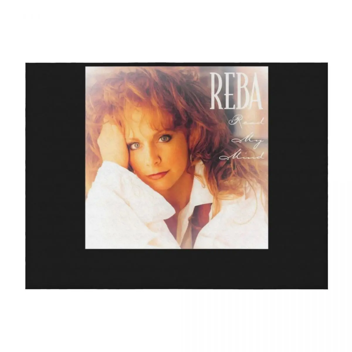 

REBA MCENTIRE Essential T-Shirt Throw Blanket Luxury St Furry Bed covers warm winter Blankets