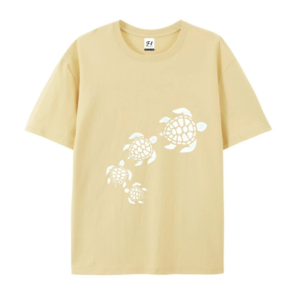 Meer Trendy Y2k Kleidung Ästhetische Weiche Atmungsaktive Baumwolle Kurzarm O Hals Graphic Tees Street Wear Frauen Männer Kleidung