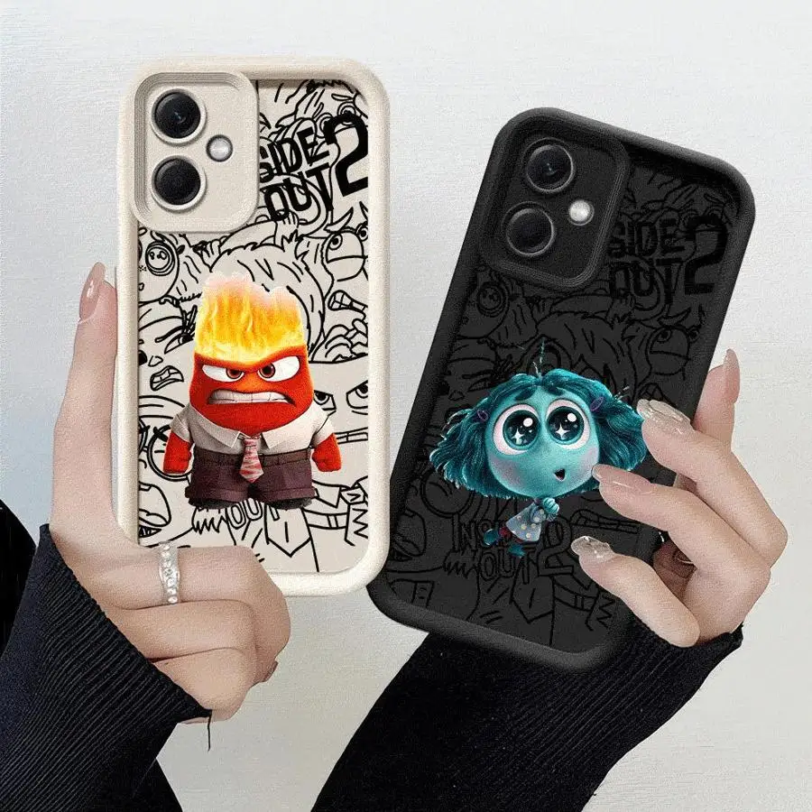 

Чехол для телефона Disney Inside Out 2, для Redmi 12 4G 12C 13C 4G 5G Poco X3 NFC X3 Pro C50 C51 C61 A1 A2 Plus A3 A3x Armor