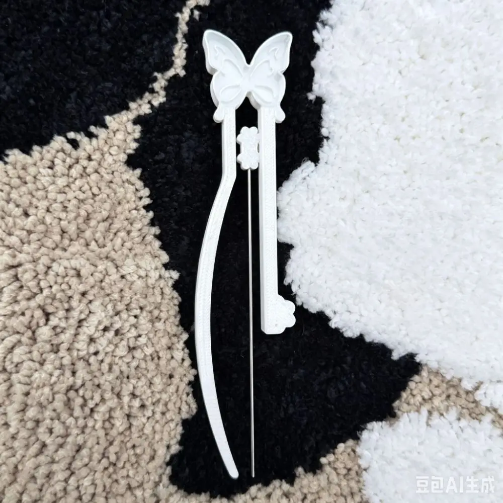 Single/Double Needle Fuse Bead Pen Long Smooth-Tip Butterfly Perler Bead Tweezer Point Grip High-Quality Collage Bead Pen
