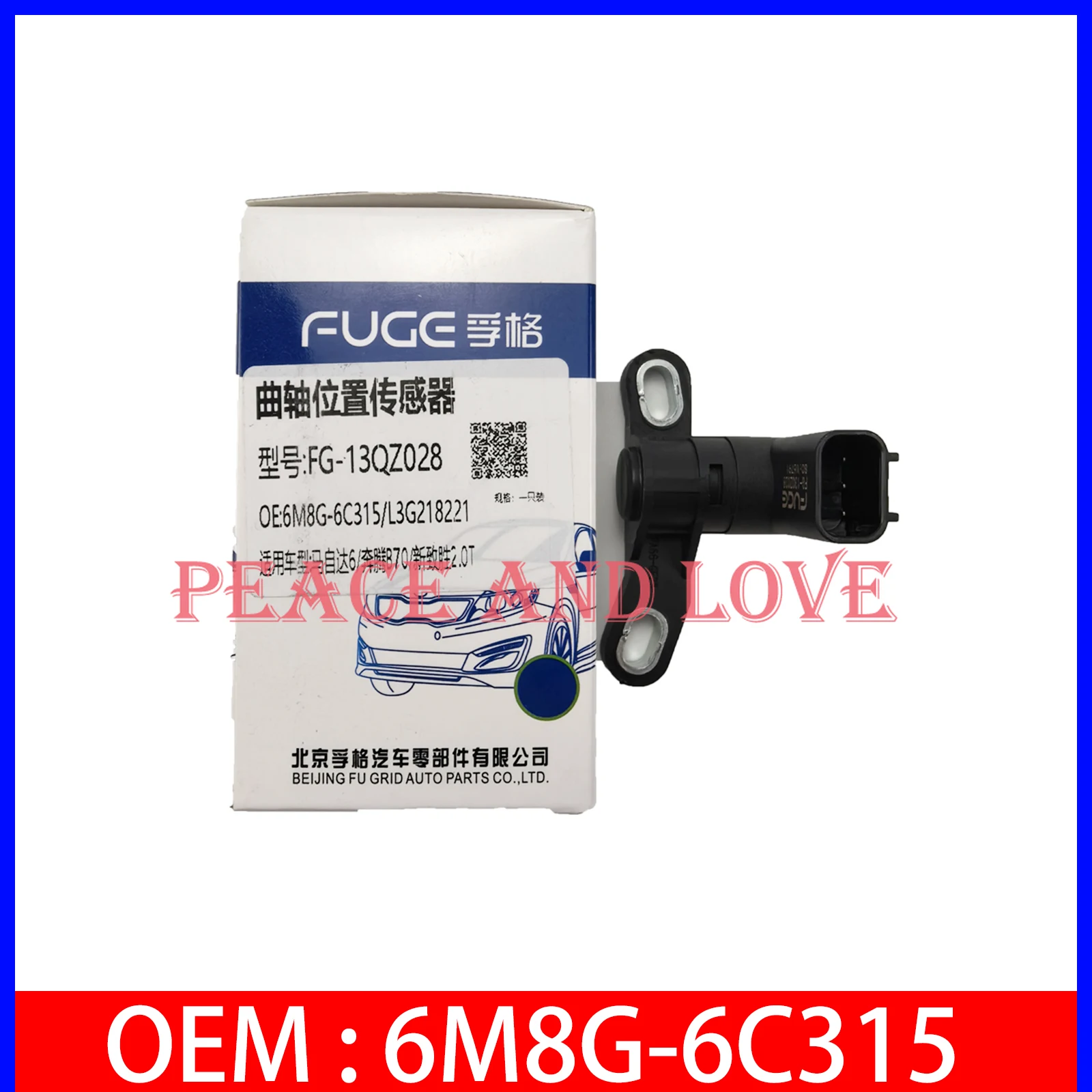 

6M8G-6C315 L3G2-18-221A Датчик положения коленчатого вала для Mazda 3 6 CX7 Новый L3G 218221 A L3K 918221 A 1318773