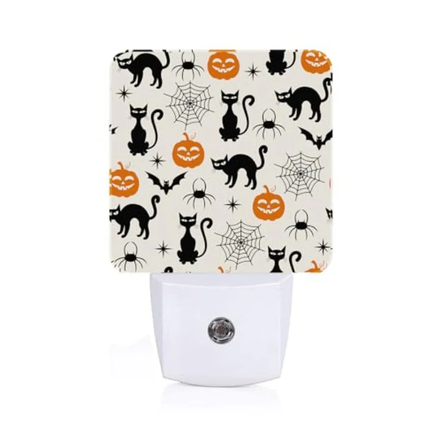 

Night Light, Plug Into Wall for Boys Girls Bedroom Decorative Square Night Light Lamp 0.5w Sleep Friendly