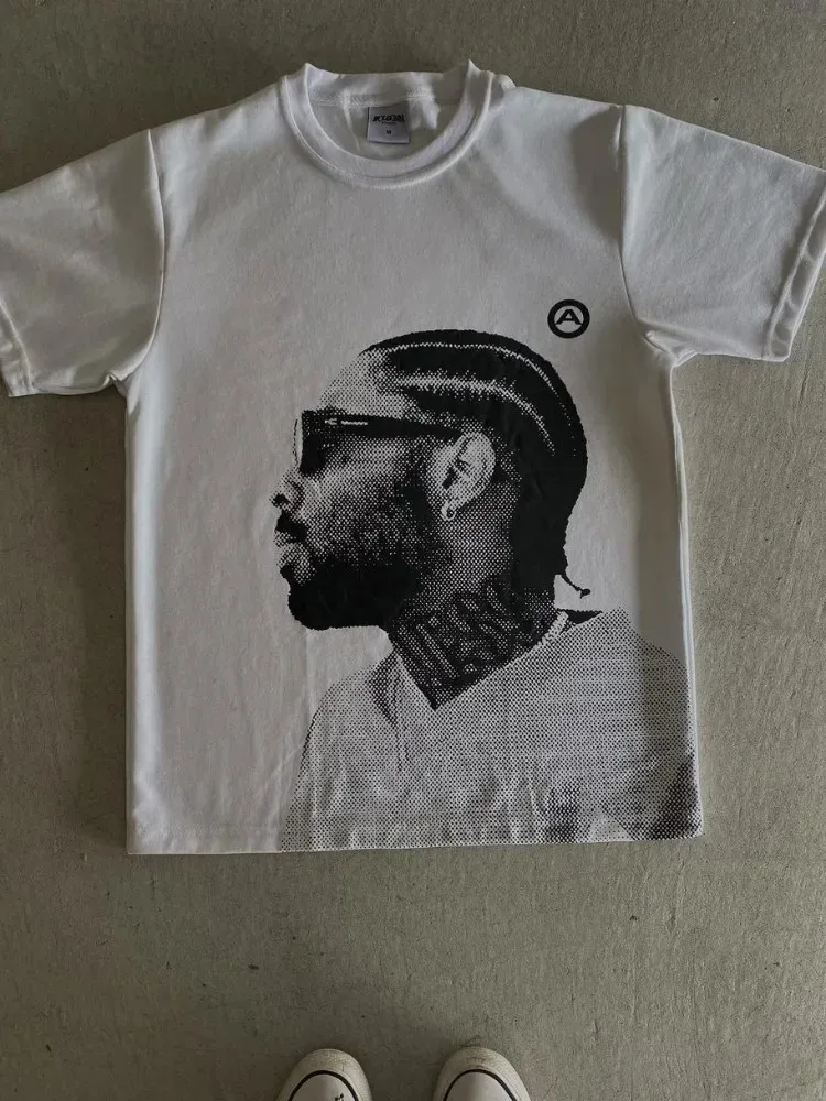 

Printed Men Vintage Tops Hip Hop Streetwear Oversized Tshirt Short Sleeve T-Shirts Casual Clothing Summer Fashion T Shirts Women