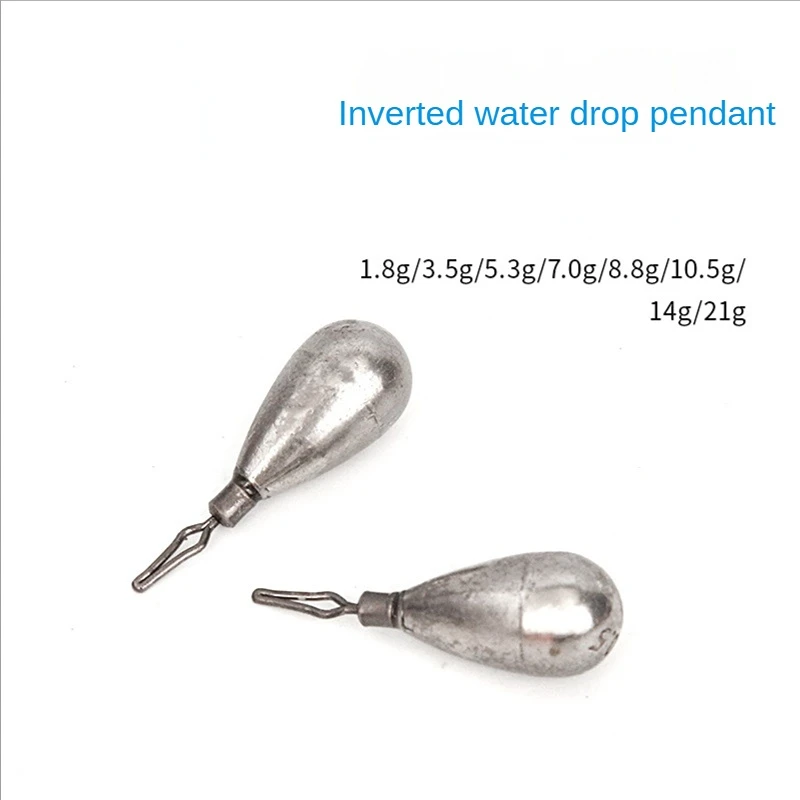 20pcs Tungsten Steel Fishing Flipping Weight Sinker Bullet Drop Diamond Ring Free Droplet 모든 게 낚시를 위해 Pesca 선상낚시 받침대 рыбалка