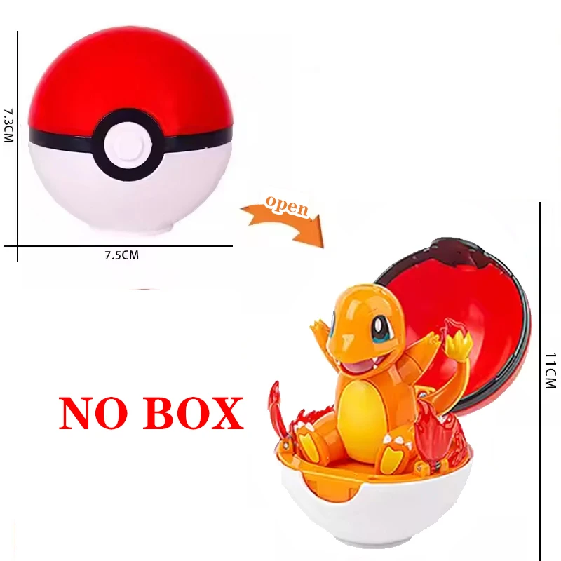 Pokémon-Ball-Figuren, Pokémon-Figuren, Actionfiguren, Pikachu, Eevee, Squirtle, Charizard, Puppe, Dekoration für Zuhause und Büro, Kindergeburtstagsgeschenk – Detail 11