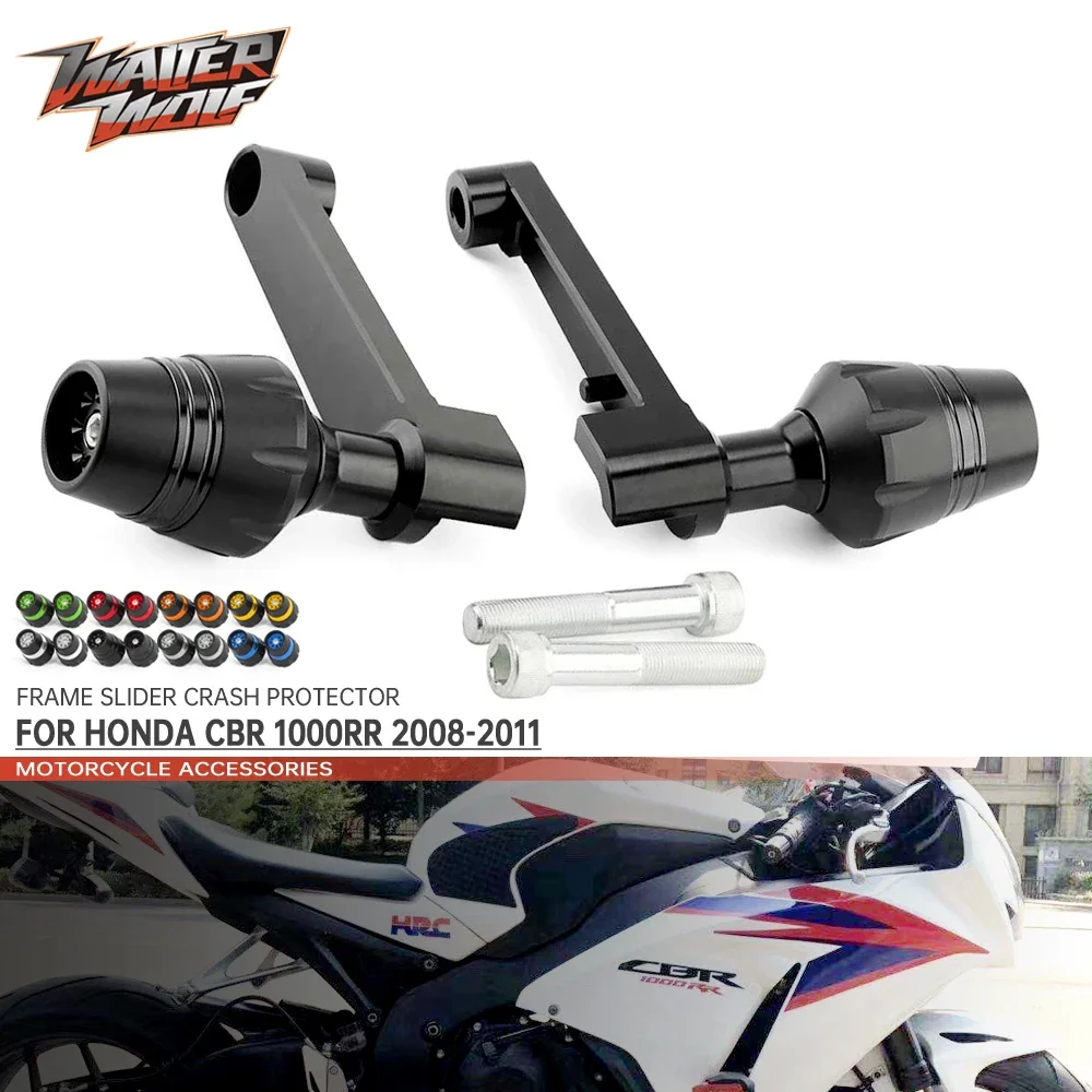 

Frame Slider Crash Protector For HONDA CBR 1000RR 1000 RR CBR1000RR 2008-2011 Motorcycle Accessories Bobbins Falling Protection