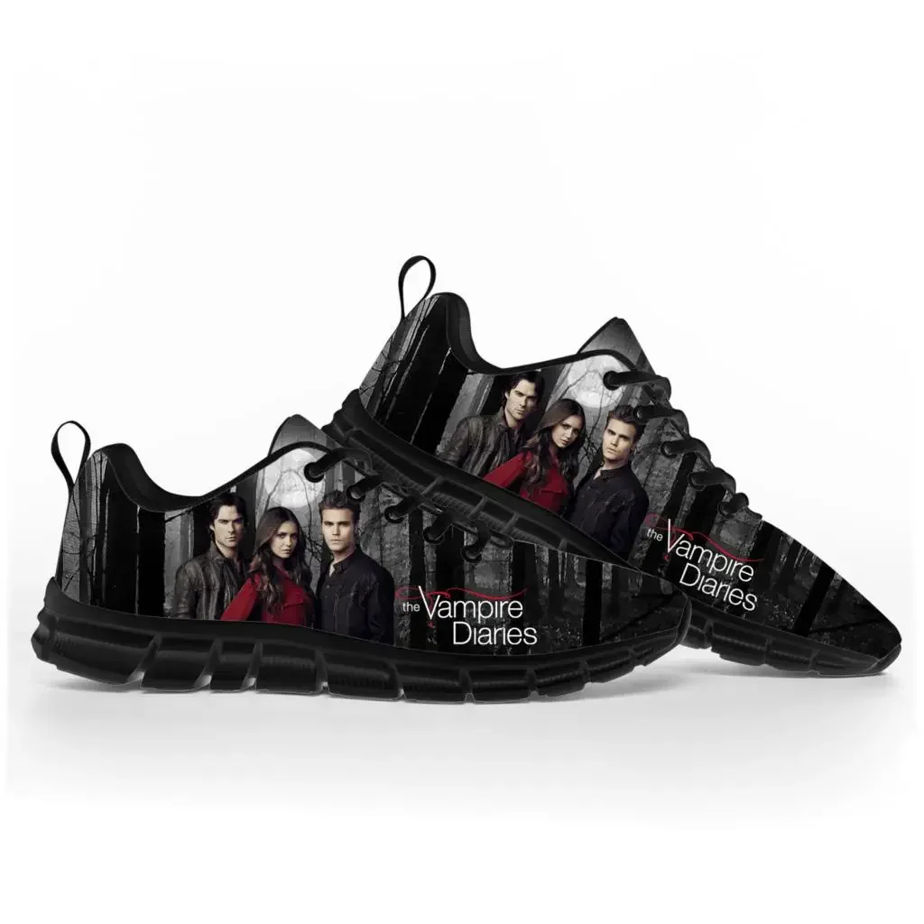 Die Vampir Tagebücher Damon Salvatore Sportschuhe Herren Damen Teenager Kinder Kinder Turnschuhe benutzer definierte hochwertige Paar Schuh