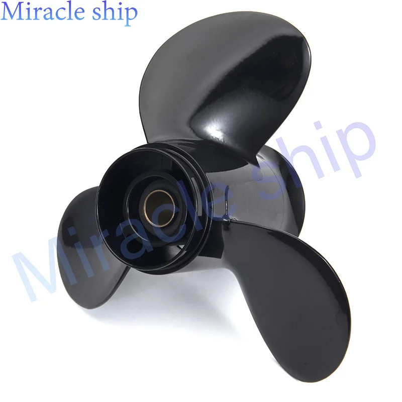 

346-64104 346-64104-5 Пропеллер 9,9x13 для подвесного двигателя Tohatsu 20HP 25HP 30HP 3 лопасти из алюминиевого сплава 10 зубьев 3R0-64527-0 3R0B6452