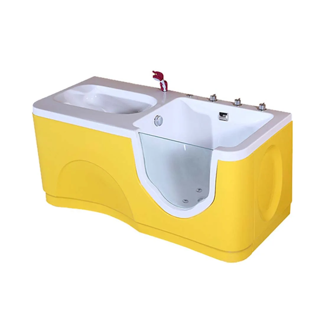 

Baby swimming pool bath tub conjoined basin baby swimming pool equipment newborn swimming mother and baby shop bathtub