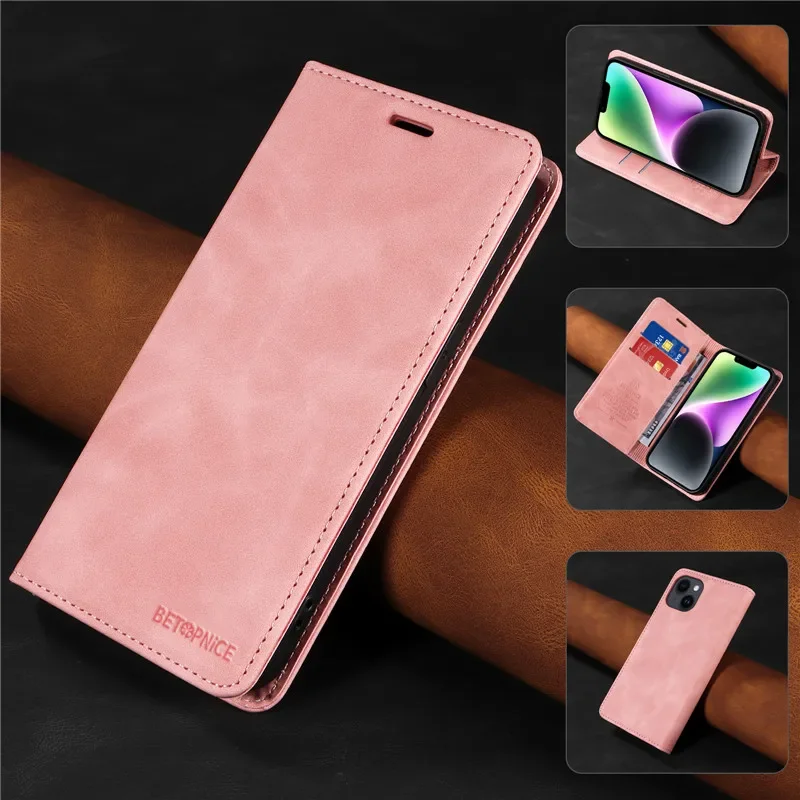 Anti-thef Phone Case For Huawei Honor 200 Pro 90 Smart 70 50 Honor90 Honor200 Lite Wallet Flip Card Holder Coque Leather Cover
