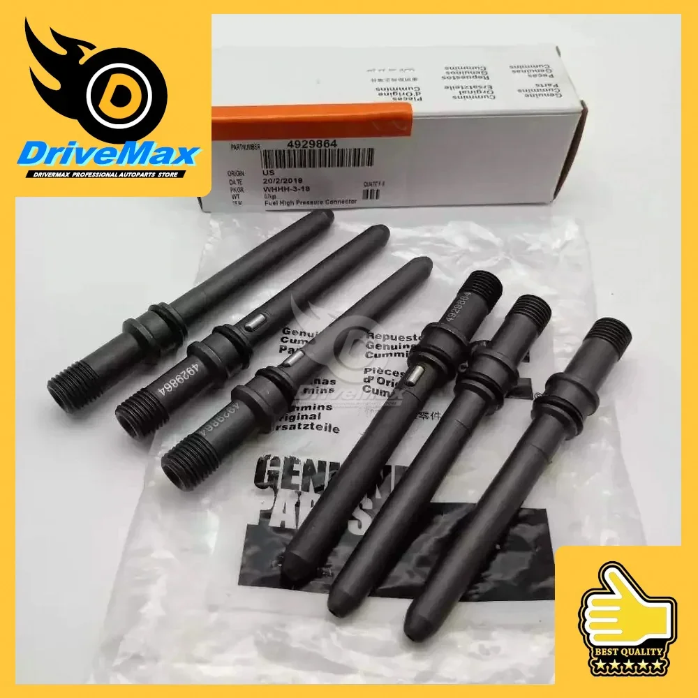 6 PCS 6BT5.9 QSB6.7 Engine Parts 4929864 4903290 Common Rail Injector Connector Assembly C5298010 5298010