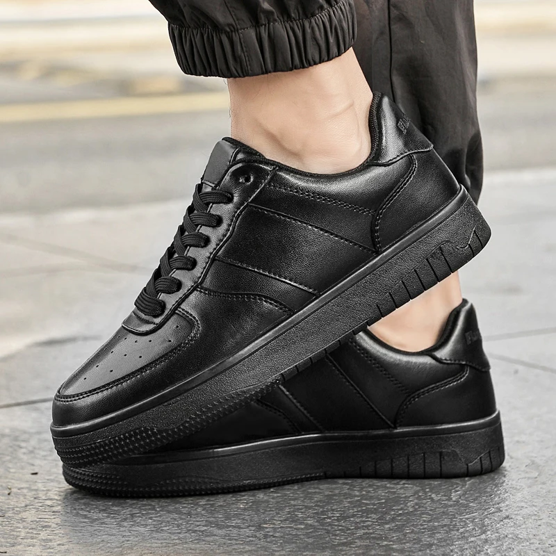 

Полуформальный модный гладкий кожаный гладкий силуэт на шнуровке | Деловая обувь для обеда, мужская обувь