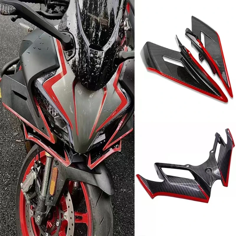 For CFMOTO 450SR 450 SR 2022 23 2024 450sr Motorcycle Mirrors Front Fairing Winglets Aerodynamic Wing Side Wings Spoiler Fairing