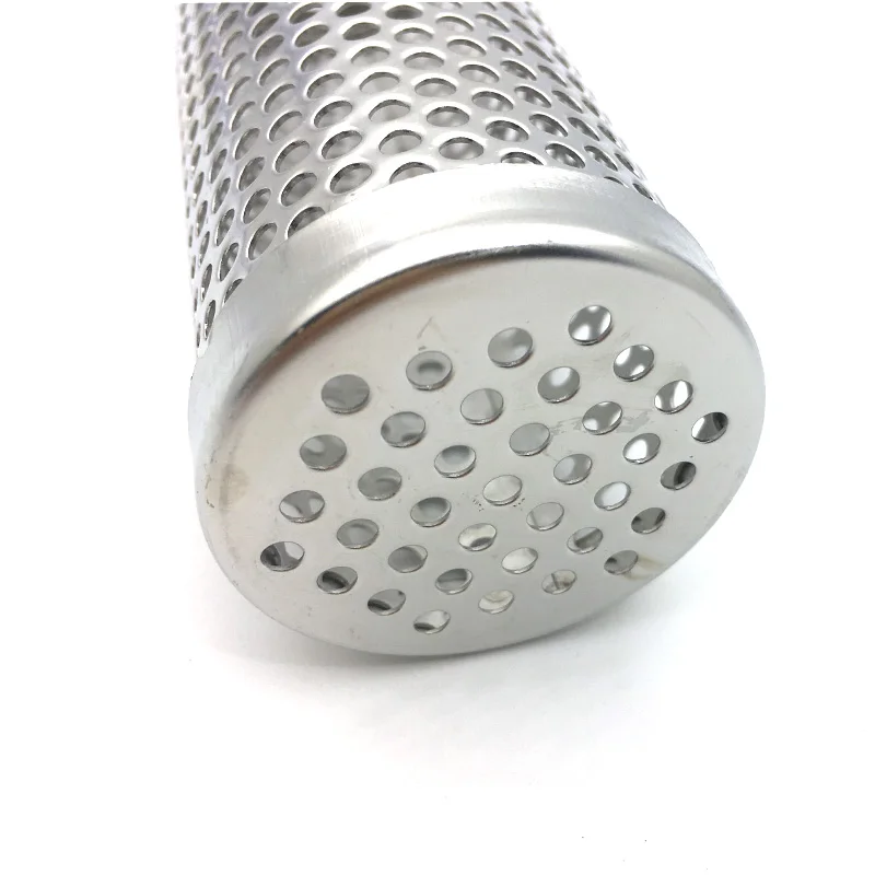 Stainless Steel BBQ Accessories Cold Smoker Generator Wood Pellet Barbecue Tools Thickness BBQ Grill Smoking Mesh Tube Smokers