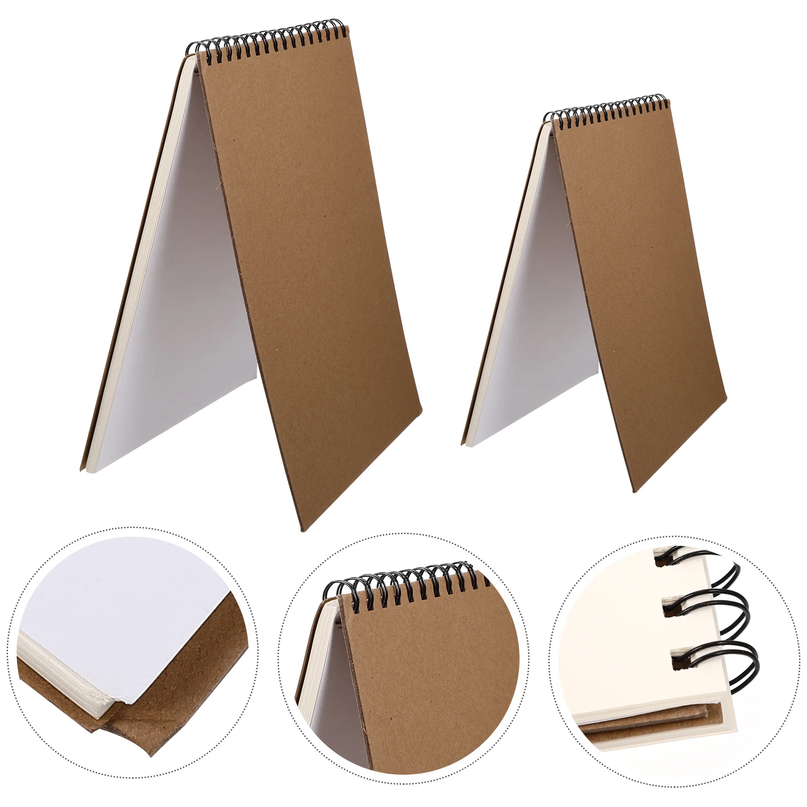 

2Pcs Sketch Books Simple Style Portable Painting Notebooks for Drawing Students Mixed Media Art Supplies Sketchbooks