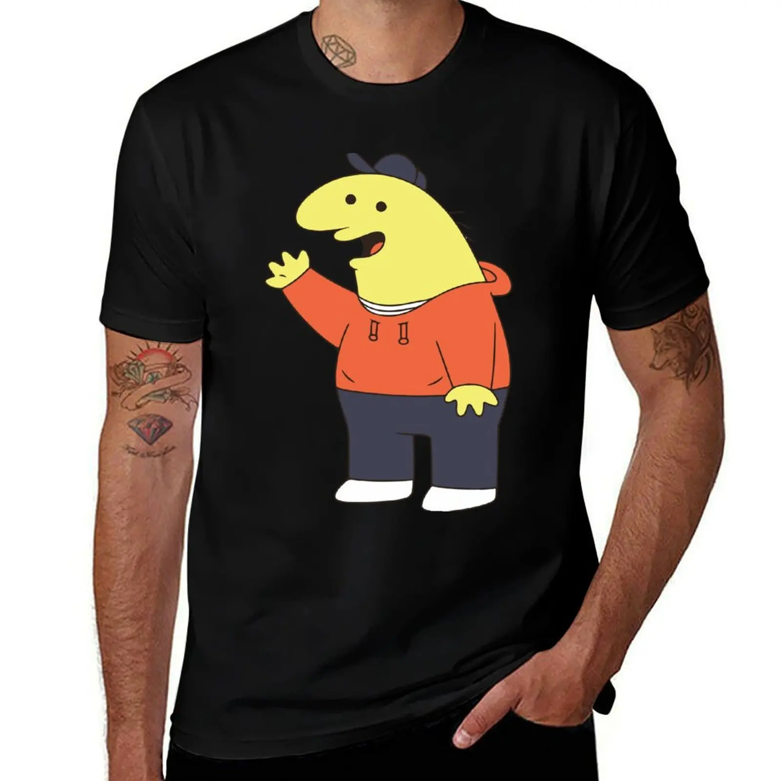 

Smiling friends - Charlie T-Shirt t shirt man casual man t shirt cotton man t shirt heavy cotton T-Shirt