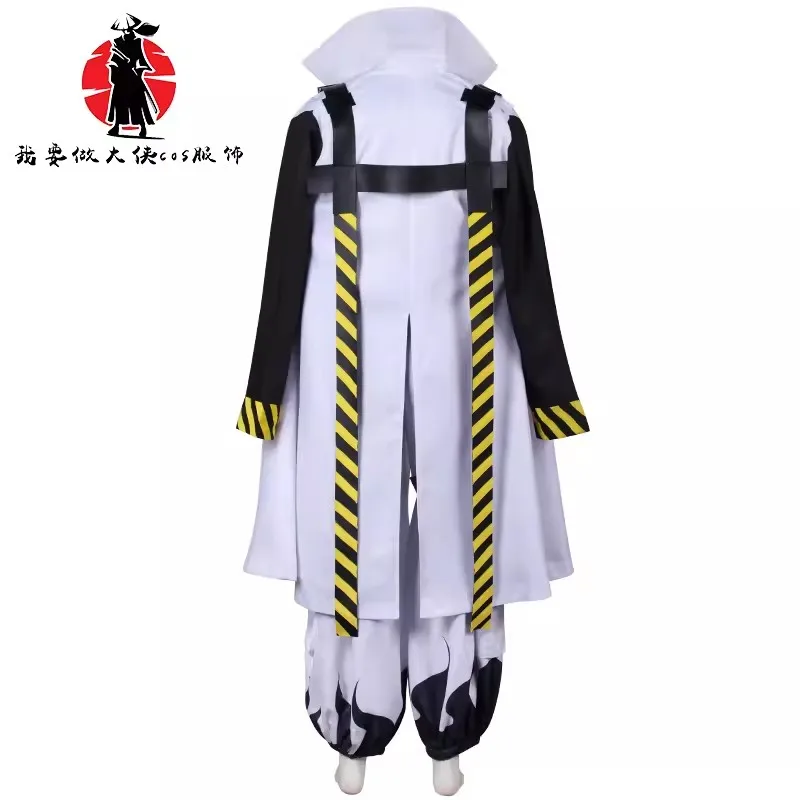 Jogo Anton Ivanov Cosplay Traje para Homens e Mulheres, Zona Zenless, Zero ZZZ, Roupas, Terno, Uniforme, Roupa de Halloween