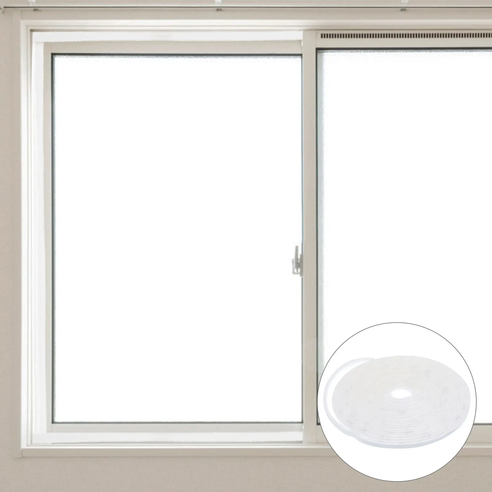 

1 Roll Sealing Strip Premium Self Adhesive Windproof Soundproof Door Window Weatherstrips for Home Indoor Door Gap Filler