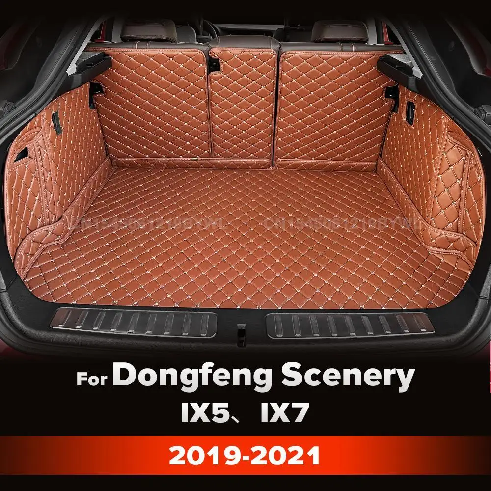 

For Dongfeng Scenery IX5 2019-2021 IX7 2020 Auto Full Coverage Trunk Mat Car Protective Pad Cargo Liner Interior Accessories