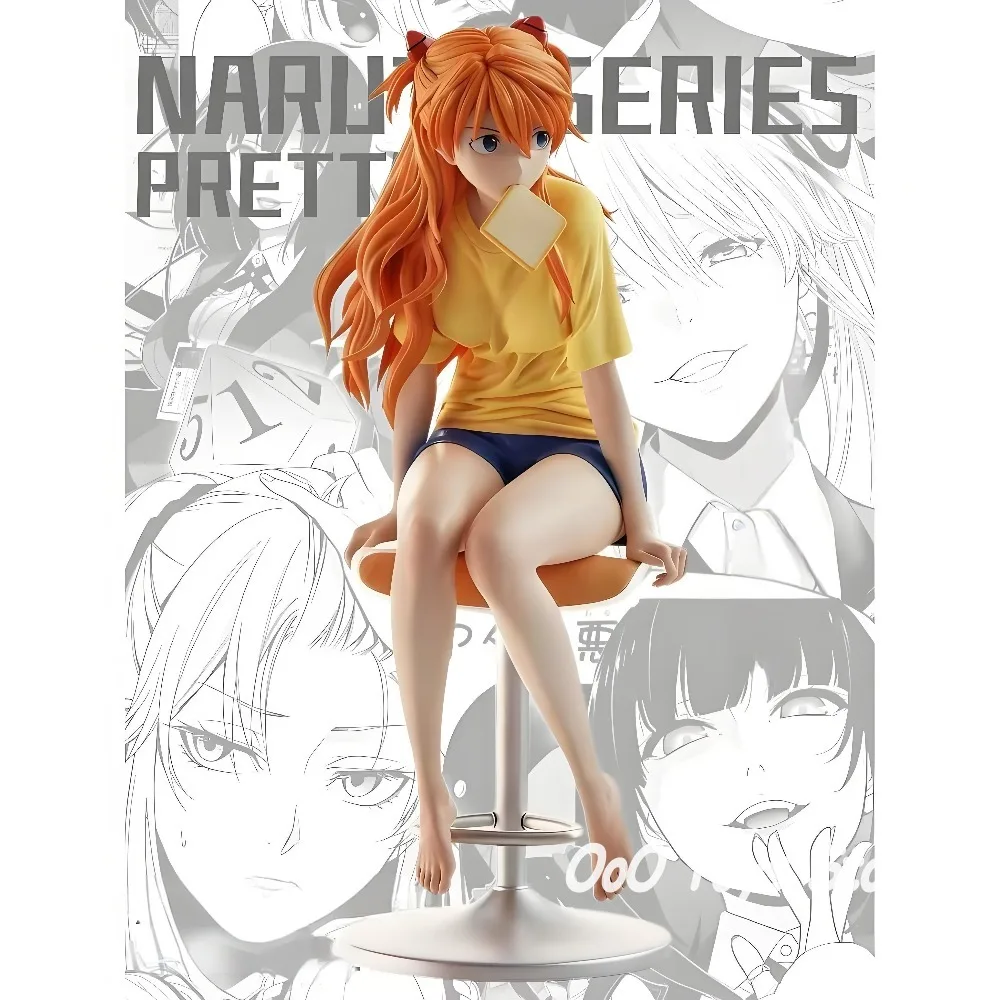 أنيمي القرن الجديد Evangelion الشكل Asuka Langley Soryu عمل أرقام البلاستيكية جمع نموذج اللعب للهدايا 22 سنتيمتر/8.66in