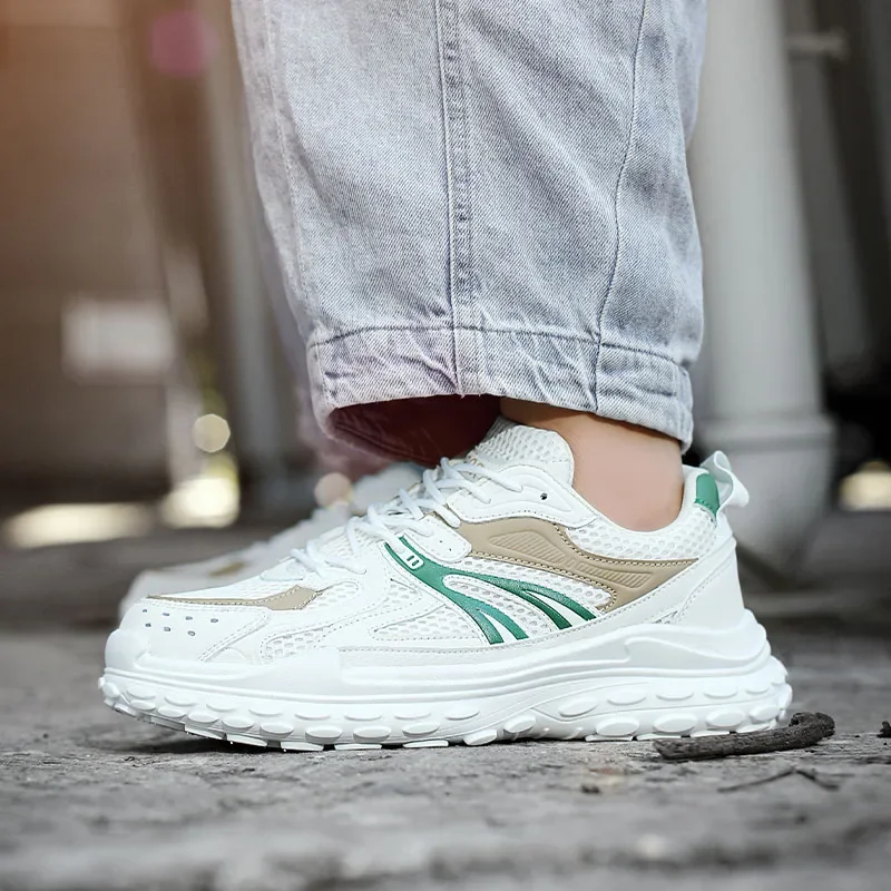 

New Summer Outdoor Men's Casual Thick Bottom Sneaker Shoes for Men Sports Breathable Mans Popular Loafers Model Male Sneakers