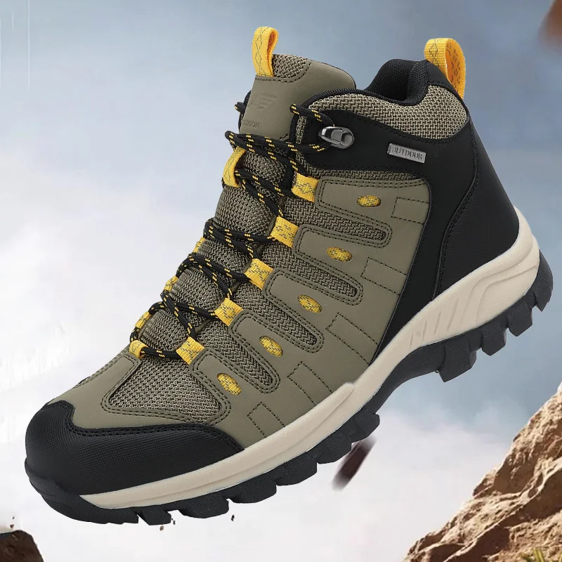

Мужские ботинки для активного отдыха, нескользящие походные ботинки, классическая обувь для треккинга, зимние ботинки, модные спортивные ботинки для мужчин, Zapatos Para Hombre