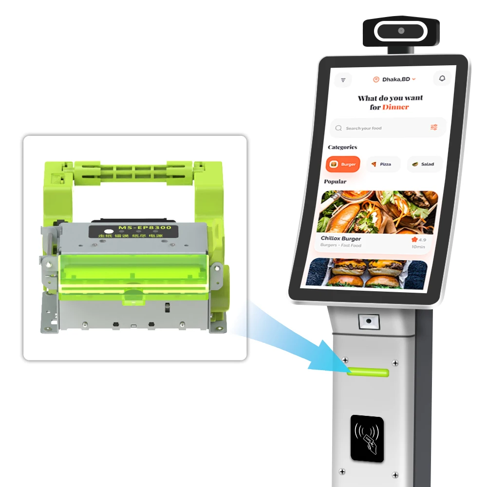 

MASUNG MS-EP8300 Inch Paper Jam Mini Android USB Port Thermal Receipt Printer Imprimante Thermique Impresora Printing Speed Fast
