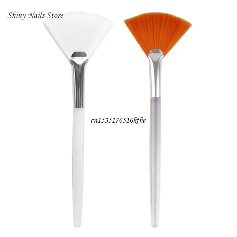 Practical for Facial Brushes Fan Makeup Brush Soft Portable Salon Cosmetic Tools Dropship