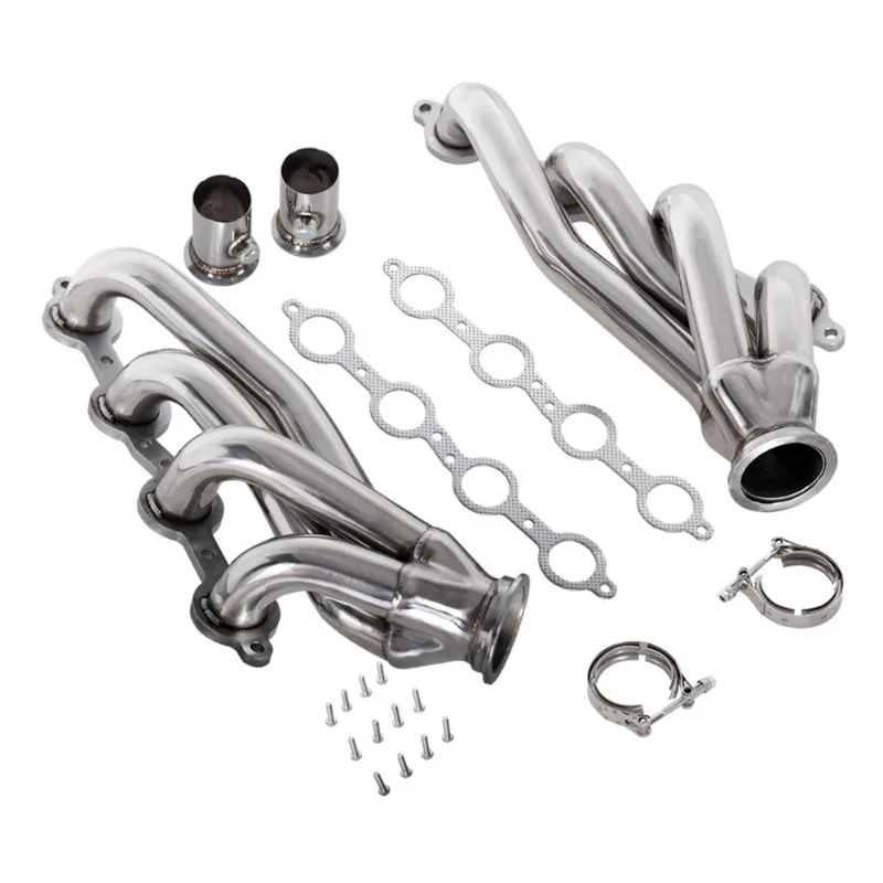 Car modification parts for Chevrolet C10LS1LS2LS3LS6 stainless steel exhaust manifold plantain set