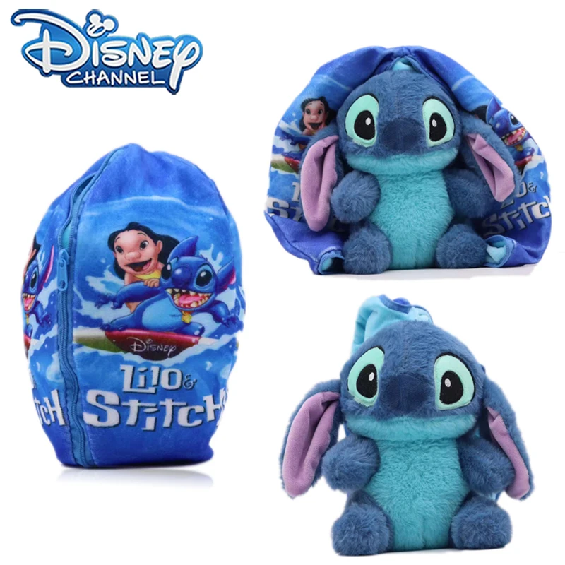 

Cute Disney Stitch Plush Doll Creative Cartoon Anime Transformed Into Toy Pillow Children's Stress Relief Surprise Gift