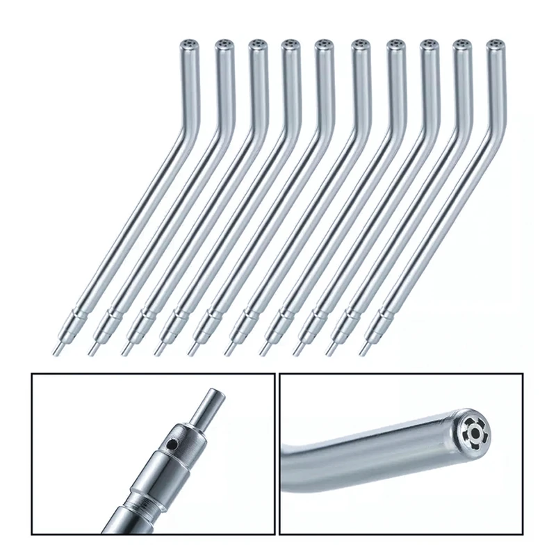 JUMTOP 20Pcs Dental Air Water Spray Nozzle Tips for 3 Way Syringe Handpiece Dentist Chair Unit Parts Dentist Tools
