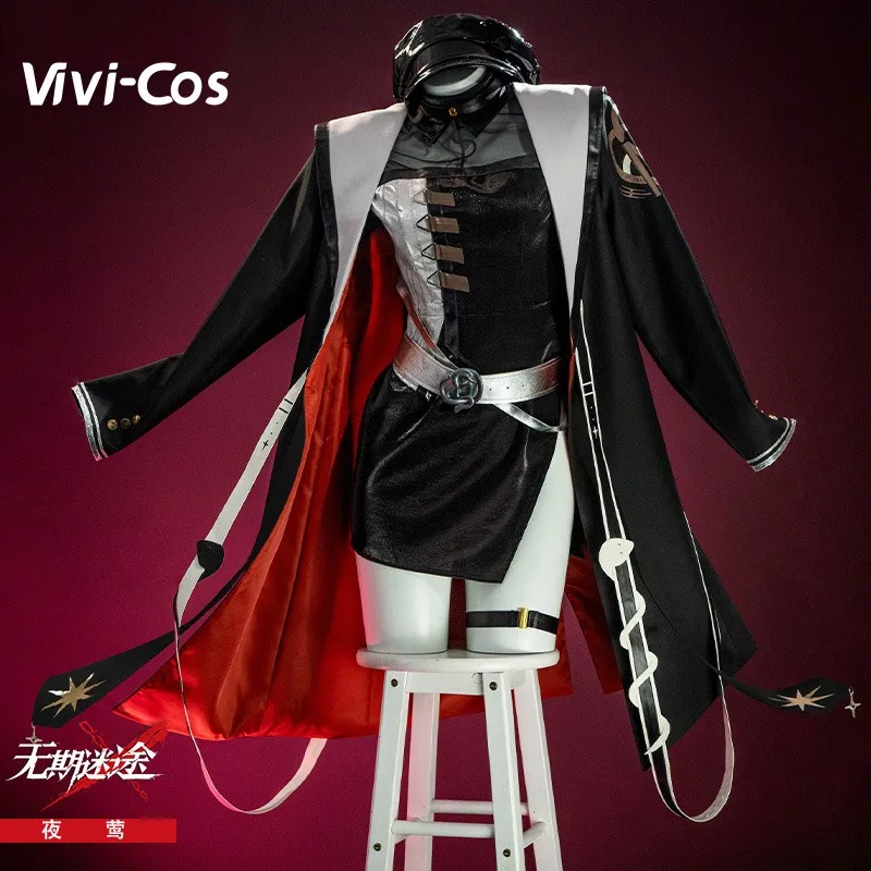 

Vivi-Cos Game Path to Nowhere Nightingale Balck Sexy Suit Cosplay Women's Costumes Halloween Role Play Party Carnival New XS-XXL