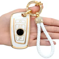 Soft TPU Car Remote Key Case Cover Fob For BMW F20 F30 G20 f31 F34 F10 G30 F11 X3 F25 X4 I3 M3 M4 1 3 5 Series Shell Accessories