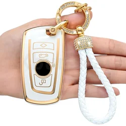 Soft TPU Car Remote Key Case Cover Fob For BMW F20 F30 G20 f31 F34 F10 G30 F11 X3 F25 X4 I3 M3 M4 1 3 5 Series Shell Accessories