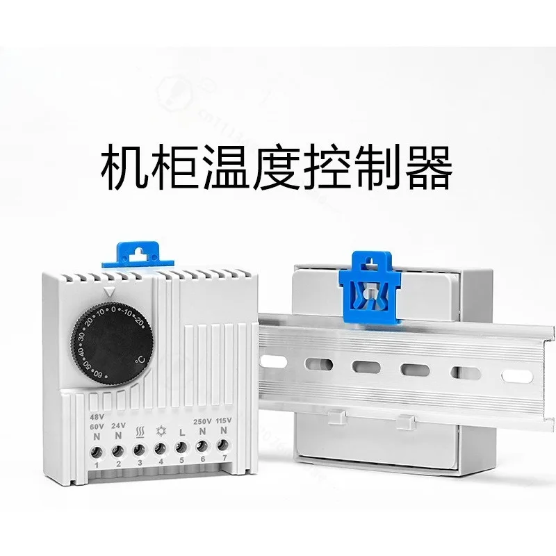 Cabinet Thermostat, Wide Voltage Temperature Control Switch, Optional External Sensor, Intelligent Temperature Regulator