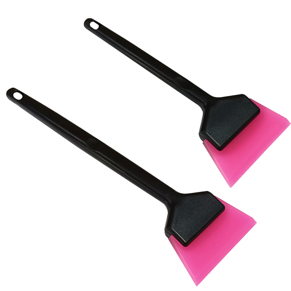 

Rubber Blade Scraper Short Long Handle Cleaning Handy Squeegee Kit Household Wash Wiper Car Window Film Tint Tools