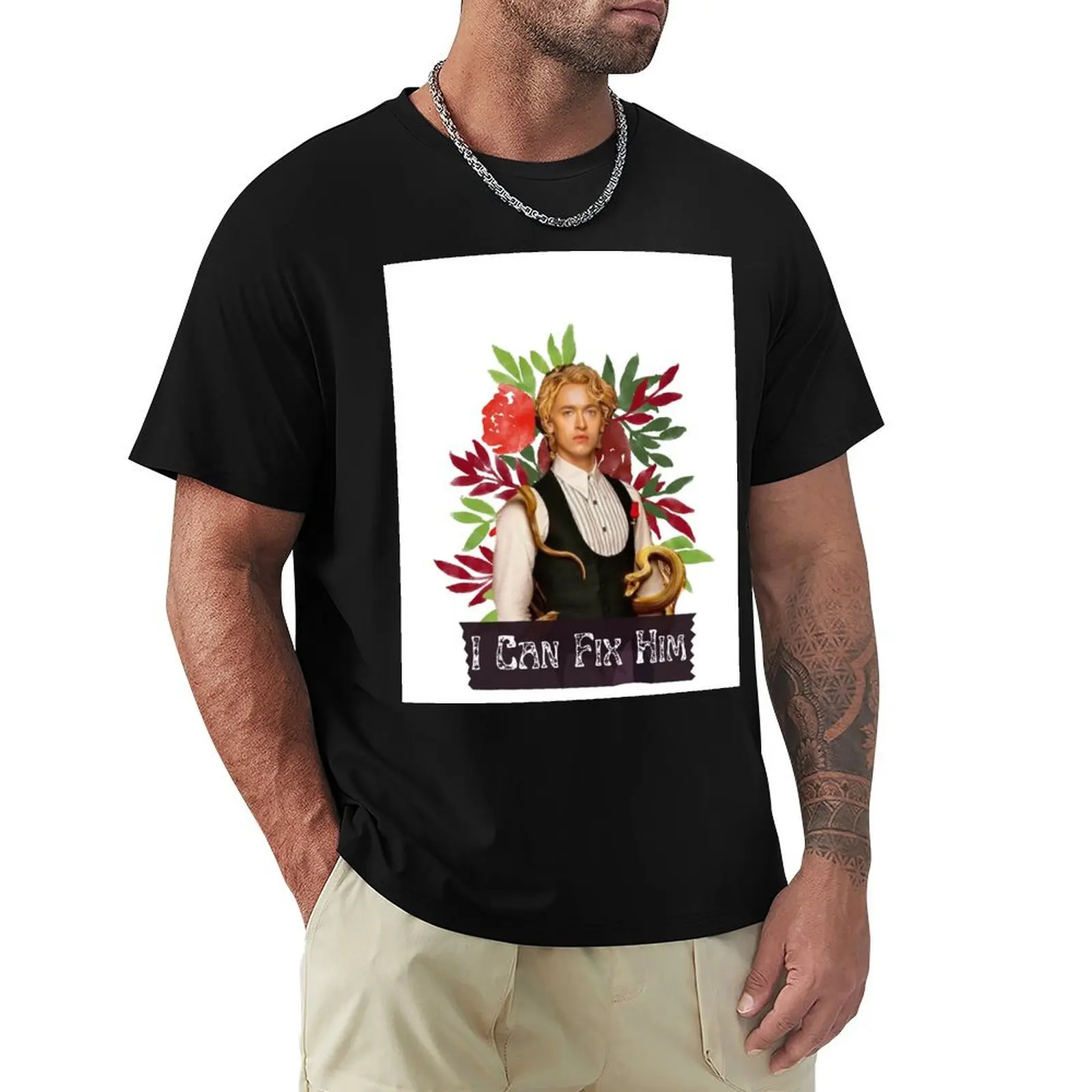 Coriolanus Snow Tom Blyth - I Can Fix Him Graphic T-Shirt Outdoor Activity Sports T-Shirt