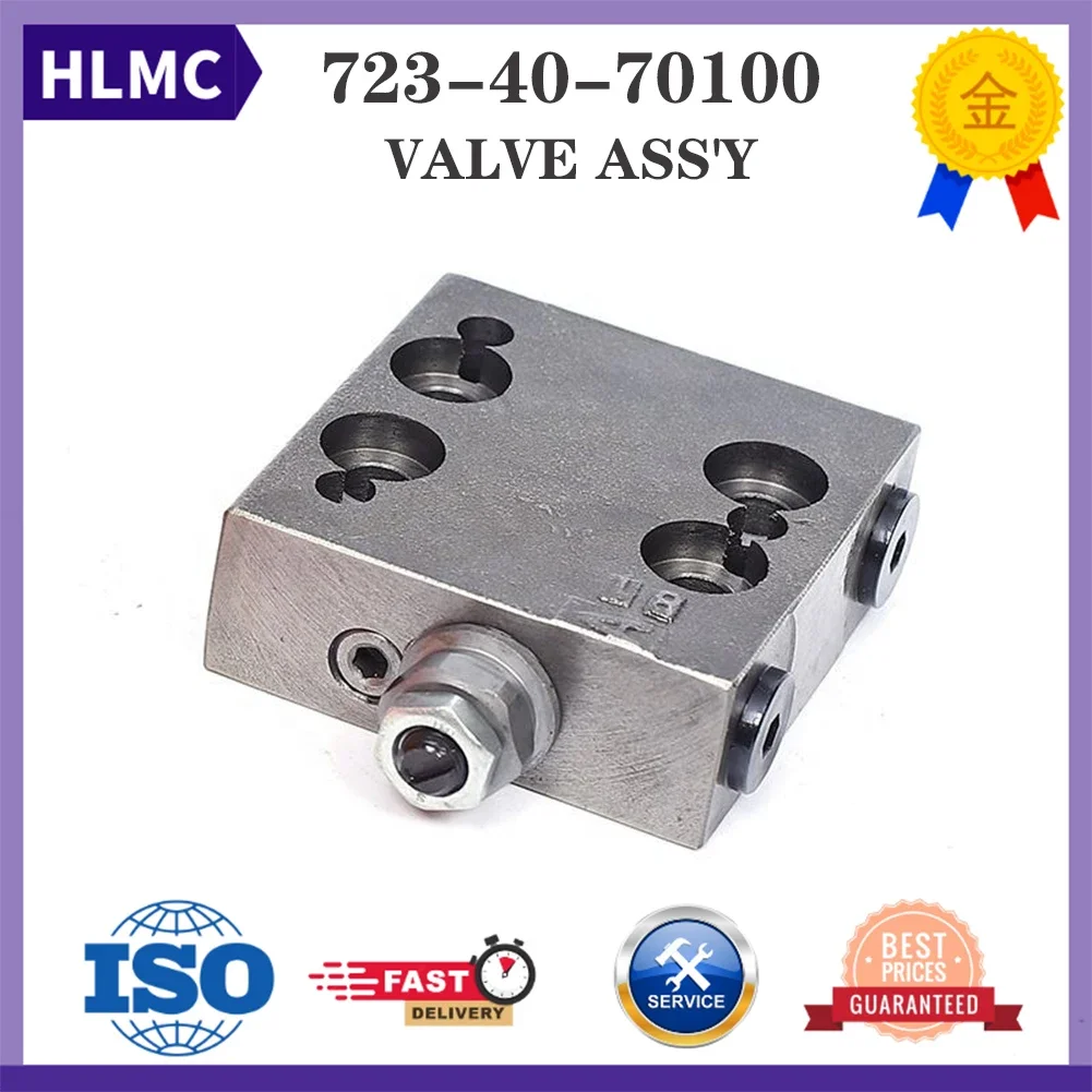 

PC200-6 PC220-6 BR200S BR200T BR210JG BR250RG BR350JG Excavator 6D102 Engine Self Reducing Valve Relief Valve 723-40-70100