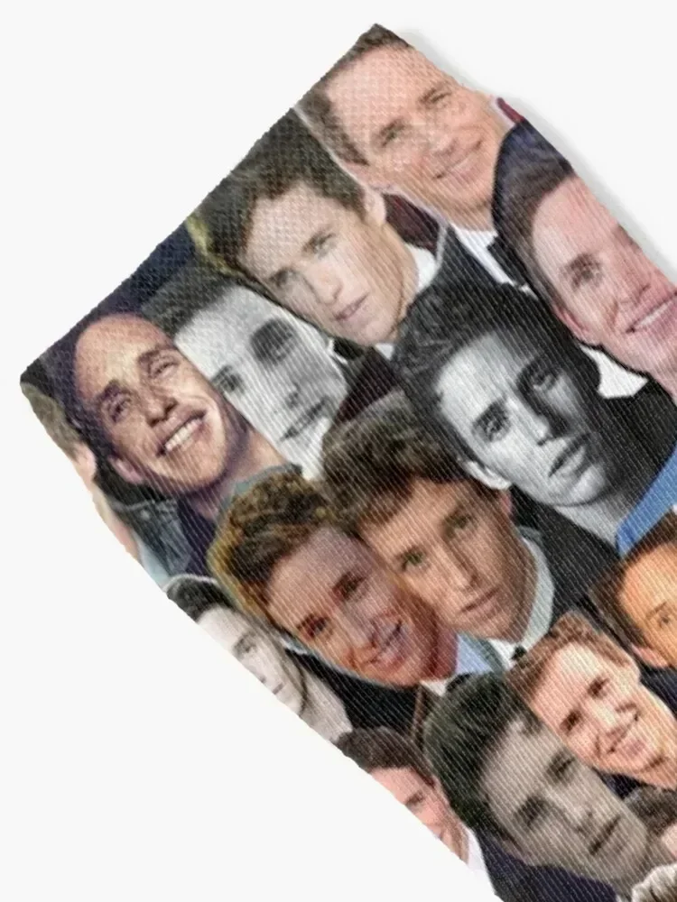 Eddie Redmayne Collage Socks custom sports and leisure cycling moving stockings Socks Men Women's