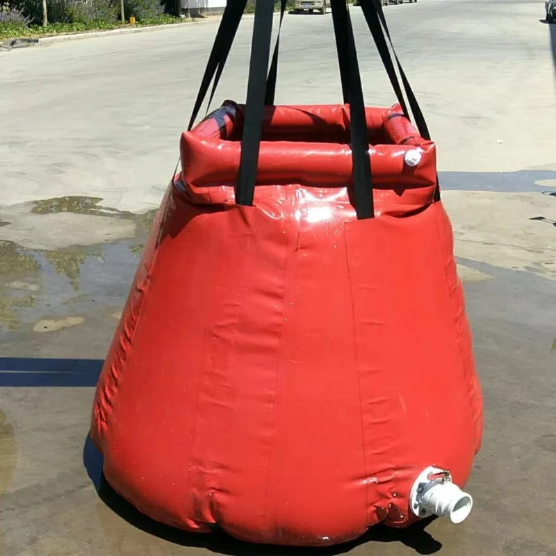 Waterproof 1000L 5000L 10,000l soft foldable PVC plastic water storage tank water bag