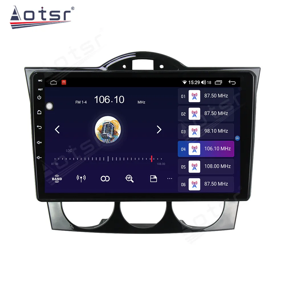 128G אנדרואיד 14 רדיו עבור מאזדה RX8 2003 2004 2005-2008 GPS ניווט מולטימדיה נגן רכב סטריאו יחידת ראש אוטומטית אודיו Carplay