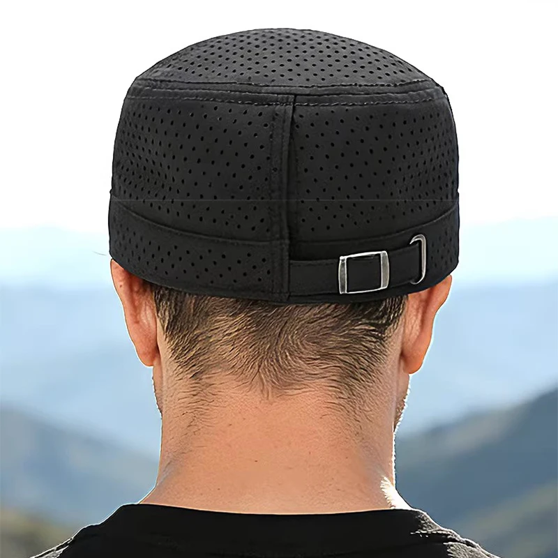 Large Brim Sun Hat 60-65cm Big Head Baseball Cap Breathable Thin Style for Dads Bald Heads Mountain Climbing